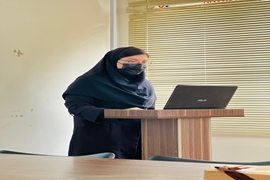 برگزاری جلسه دفاع از پایان نامه در مقطع پزشکی عمومی خانم سیده مریم رشیدی آل هاشم