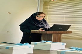 جلسه دفاع از پروپوزال خانم زهرا میرزایی برگزار گردید.