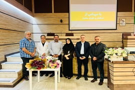 برگزاری جلسه دفاع از پایان نامه در مقطع پزشکی عمومی خانم فرزانه موسوی