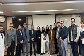 برگزاری جلسه دفاع از پایان نامه خانم نگین شاهی پور