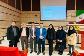 برگزاری جلسه دفاع از پایان نامه در مقطع پزشکی عمومی خانم سیده فاطمه تکریمی نیاراد